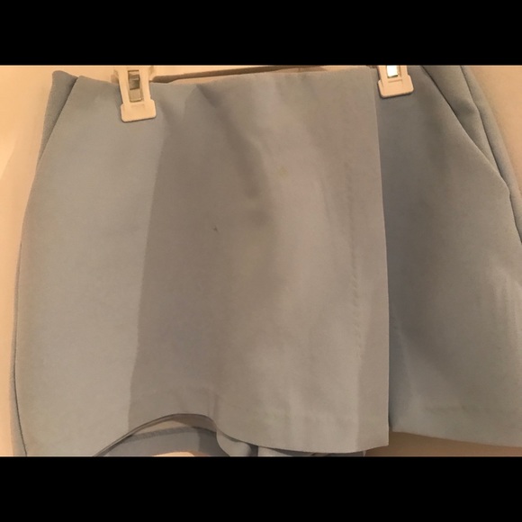 Light blue ZARA envelope skort - Picture 5 of 5
